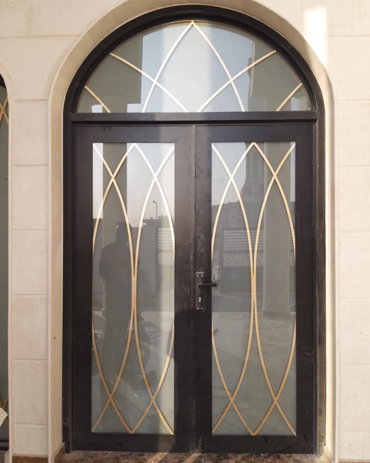 Wrought iron gate