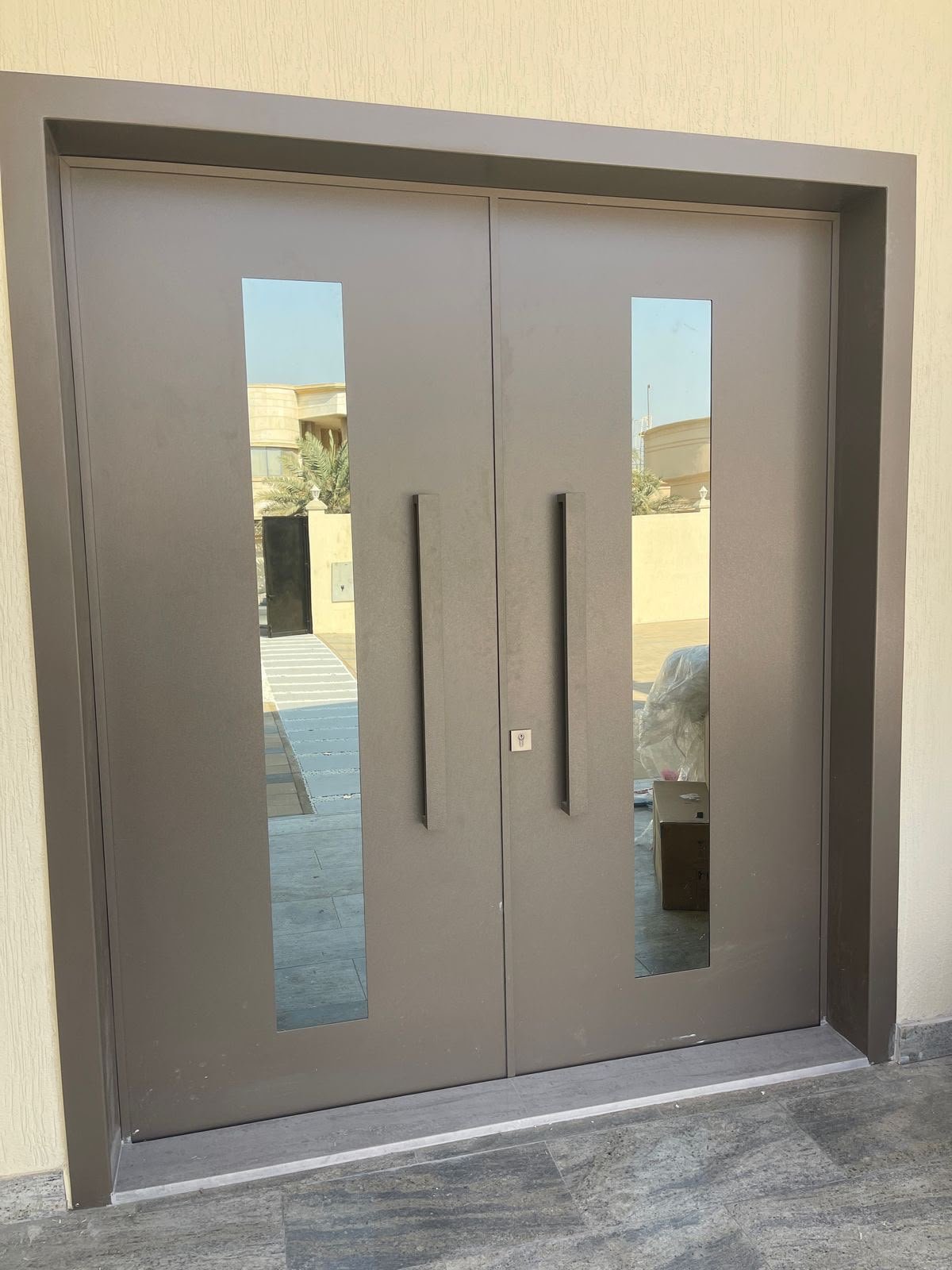 Cast Aluminium Door